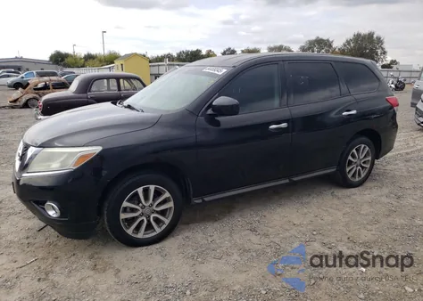 2013 Nissan Pathfinder S from USA, damaged, VIN 5N1AR2MM3DC618660